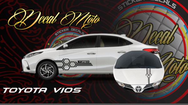 TOYOTA: VIOS   Decal Sticker Design for Vios
