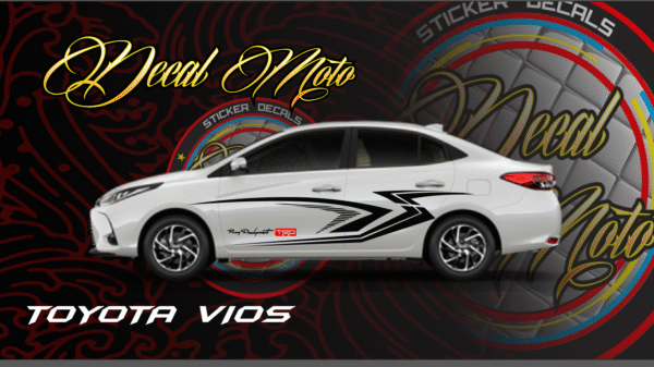 TOYOTA: VIOS   Decal Sticker Design for Vios
