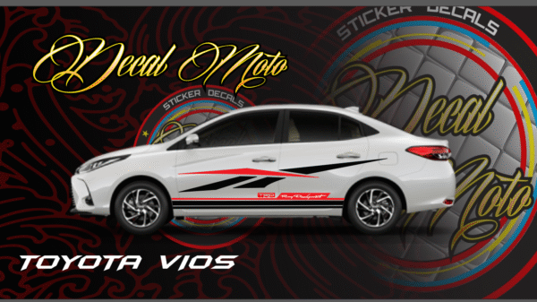 TOYOTA: VIOS Decal Sticker  for VIOS