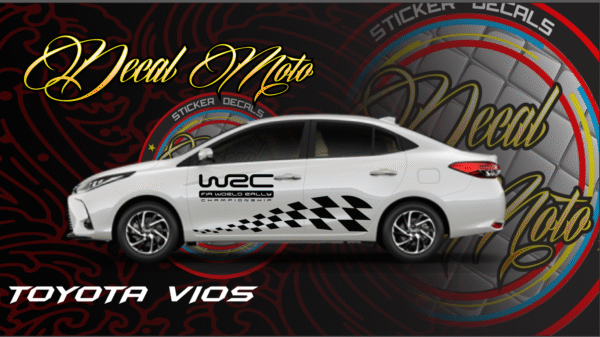 TOYOTA: VIOS   Decal Sticker Design for Vios