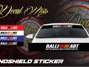 WINDSHIELD:  Decal Sticker Design for  Windshield