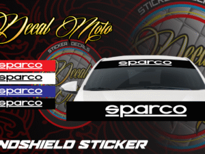 WINDSHIELD:   Decal Sticker Design for Windshield