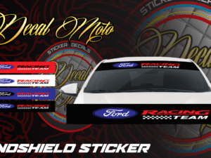 WINDSHIELD:   Decal Sticker Design for Ford  Windshield